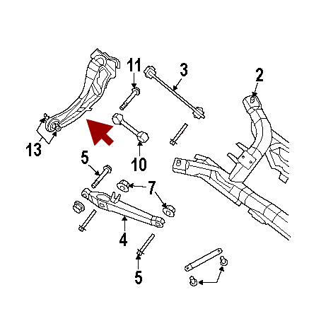 Схема подвески dodge caliber