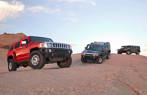 Hummer H3 восьмицилиндровый двигатель